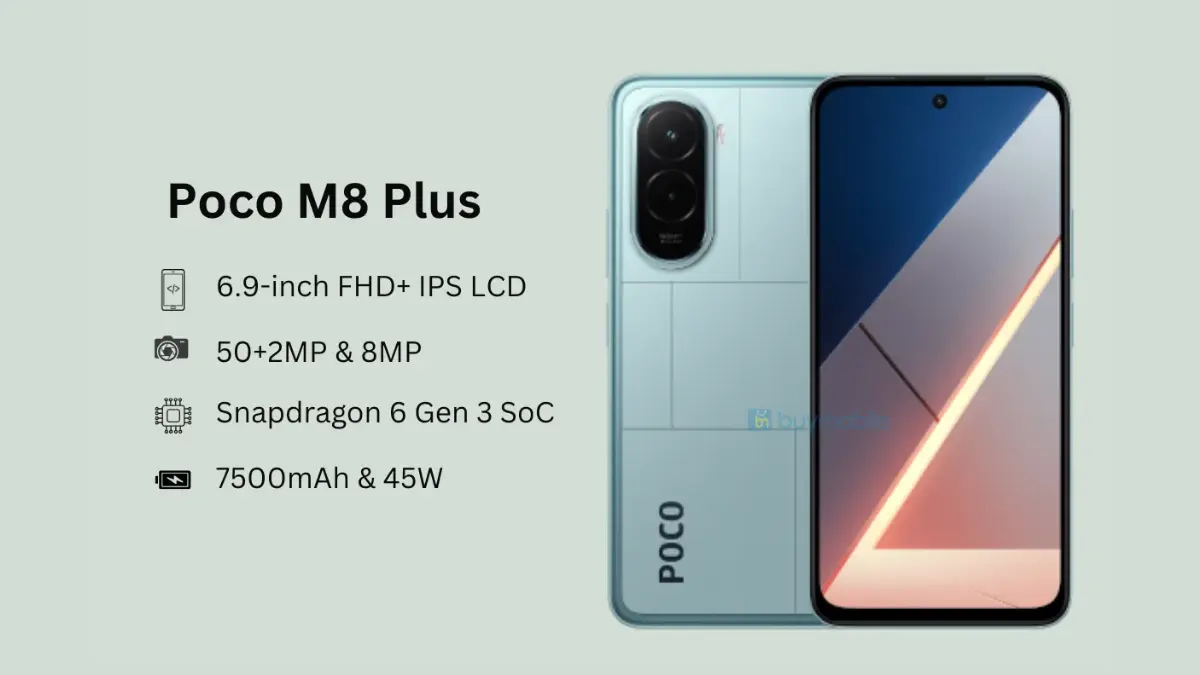 Xiaomi Poco M8 Plus price in Bangladesh 2025